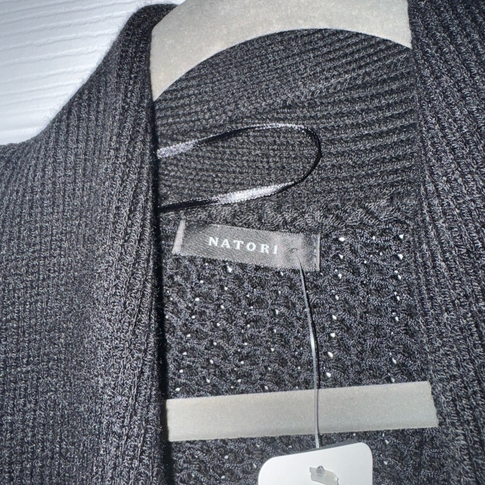 Natori Black Knit Sweater - Picture 4 of 4